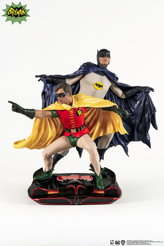 DC Comics PVC Diorama Statue 1/8 Batman & Robin 1966 23 cm P056541