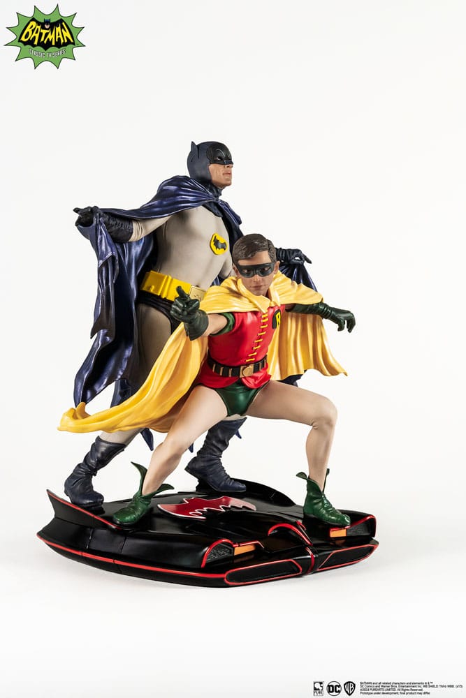 DC Comics PVC Diorama Statue 1/8 Batman & Robin 1966 23 cm P056541