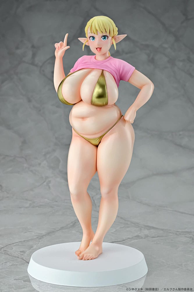 Plus-Sized Elf PVC Statue 1/7 Elfuda Gold Ver. 26 cm P056594