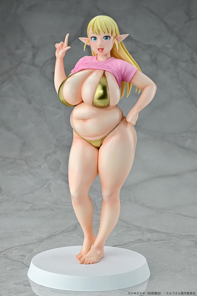 Plus-Sized Elf PVC Statue 1/7 Elfuda Gold Ver. 26 cm P056594