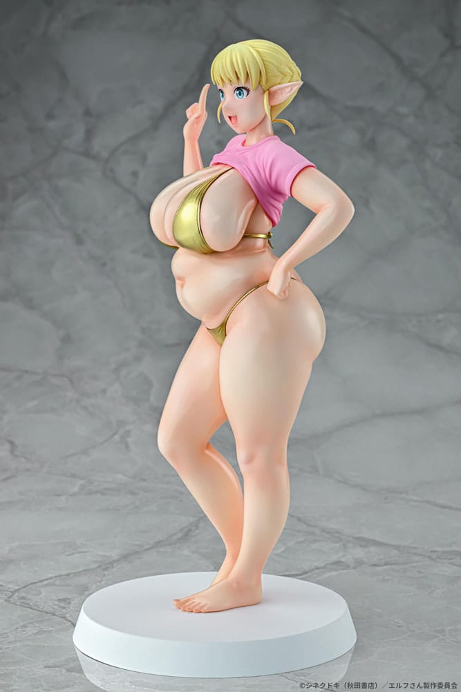 Plus-Sized Elf PVC Statue 1/7 Elfuda Gold Ver. 26 cm P056594