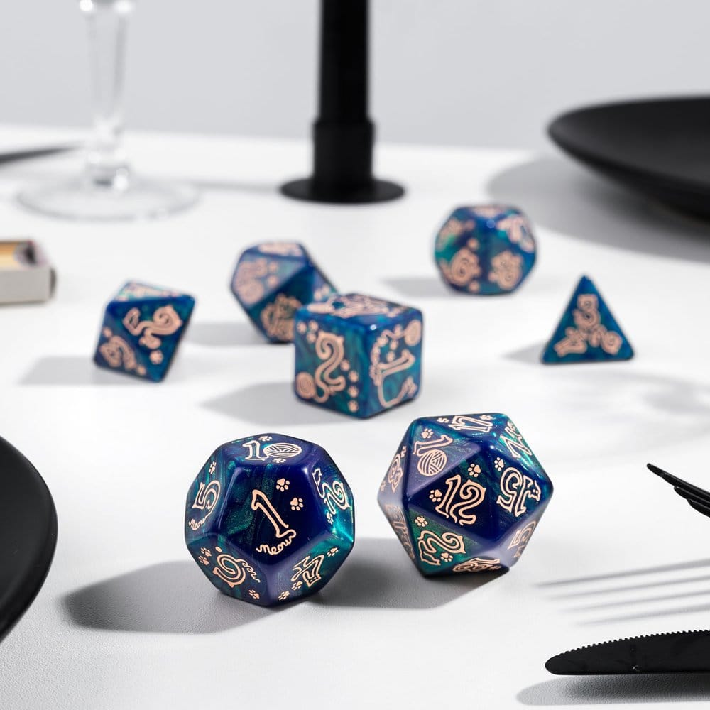 Jumbo Cats Jumbo Dice Set Whiskers P073415