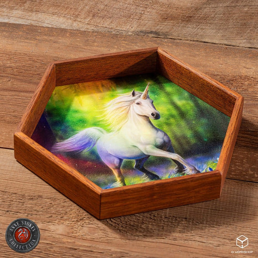 Anne Stokes Dice Tray Chase The Rainbow 20 cm P073418