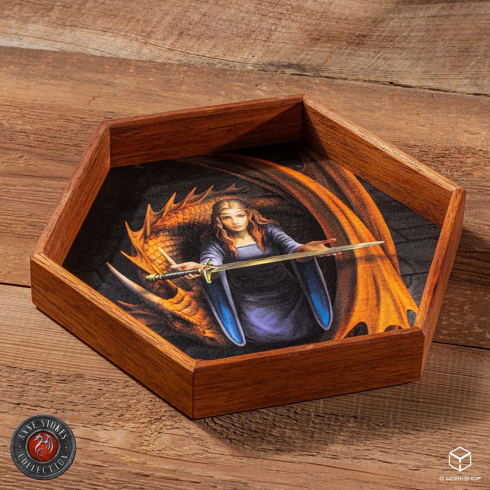 Anne Stokes Dice Tray Night Forest 20 cm P073421