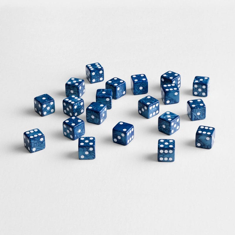 Q Workshop Dice Set Full Pack D6 Cobalt (20) P067692