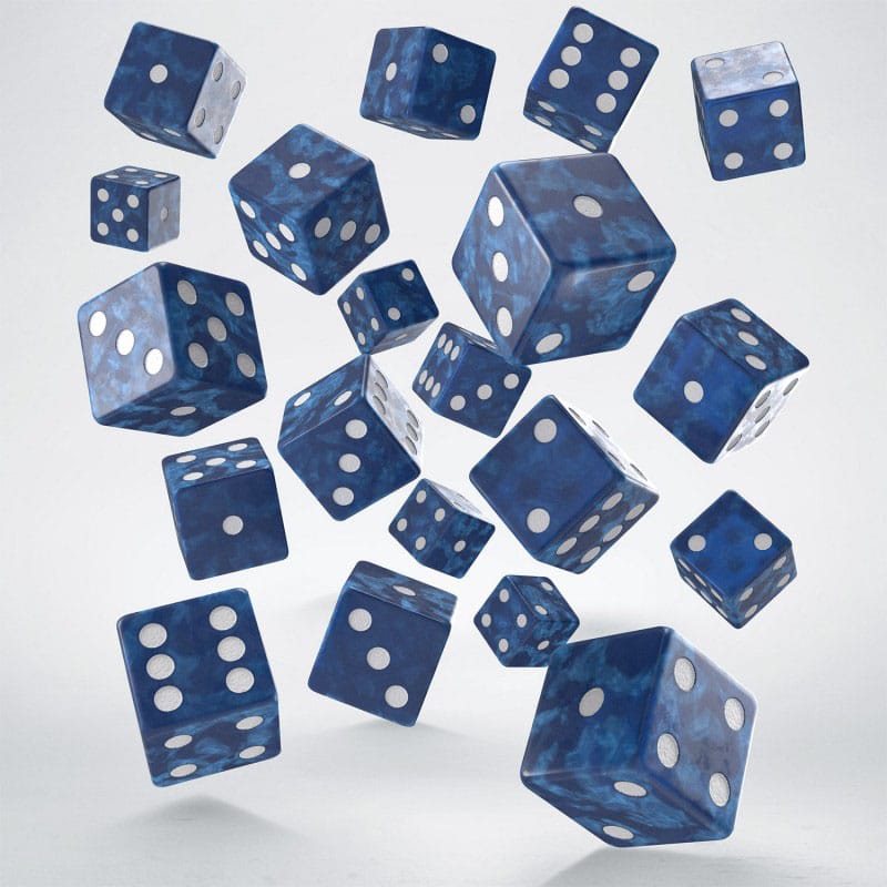 Q Workshop Dice Set Full Pack D6 Cobalt (20) P067692