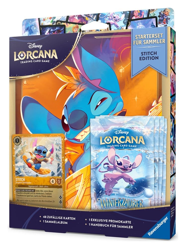 Disney Lorcana TCG Collection Starter Set Stitch Edition *German Edition* P070882
