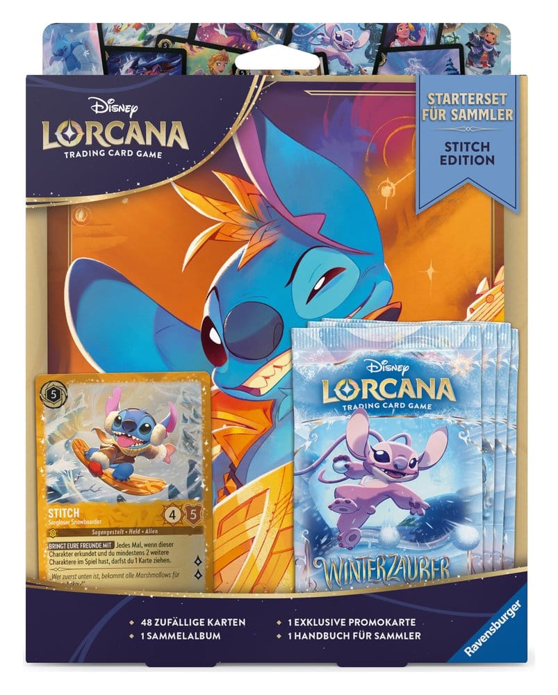 Disney Lorcana TCG Collection Starter Set Stitch Edition *German Edition* P070882