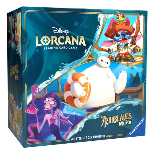 Disney Lorcana TCG Azurblaues Meer llumineer's Trove (24) *German Edition* P056711