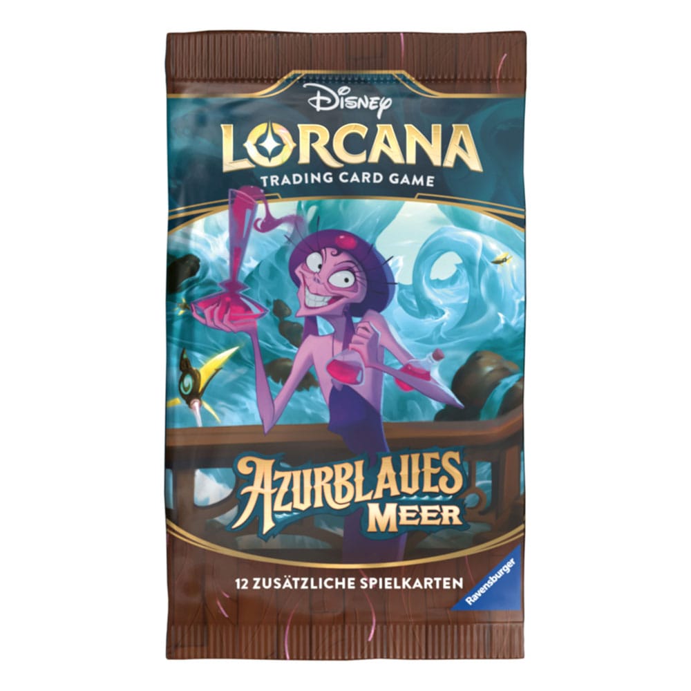 Disney Lorcana TCG Azurblaues Meer Booster Display (24) *German Edition* P056717