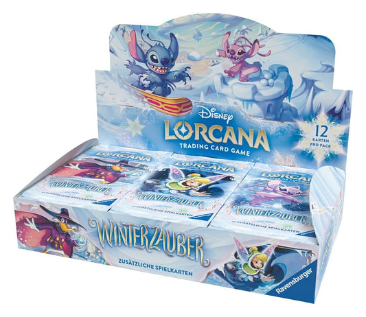 Disney Lorcana TCG Winterzauber Booster Display (24) *German Edition* P070888