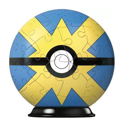 Pokemon 3D Puzzle Pokeballs: Quick Ball (55 pieces)