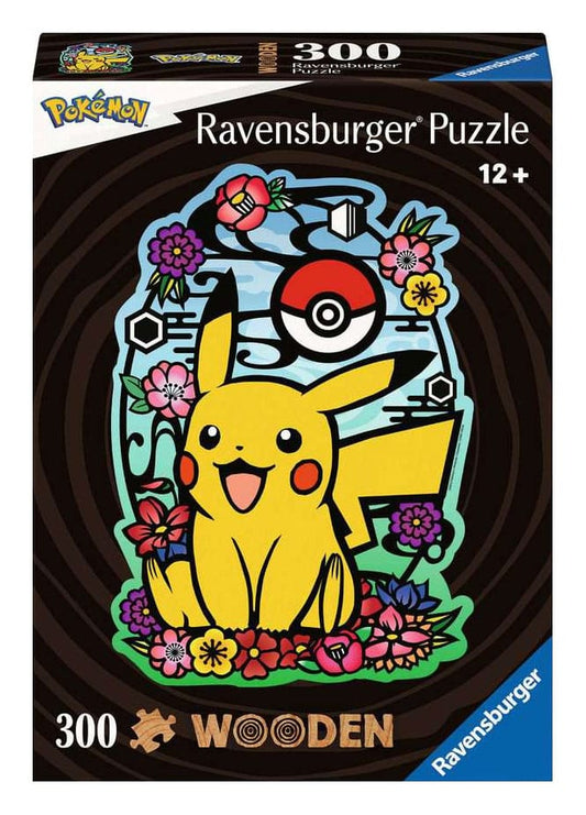 Pokemon WOODEN Jigsaw Puzzle Pikachu (300 pieces)