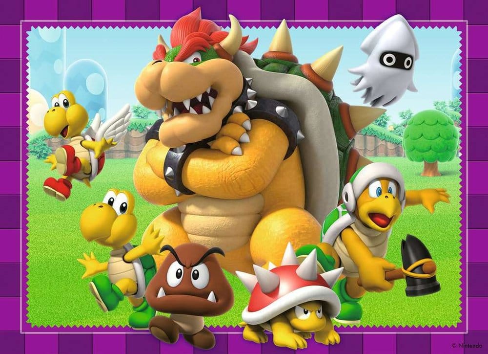Super Mario Puzzle 4-Pack Time for Mario! (4x100 Pieces) P076808