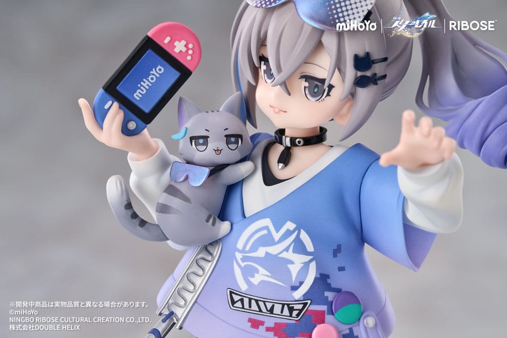 Honkai: Star Rail Rise Up Little Cat Series PVC Statue Silver Wolf Ver. 19 cm P056963