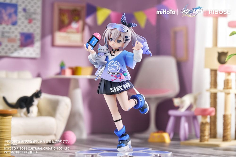 Honkai: Star Rail Rise Up Little Cat Series PVC Statue Silver Wolf Ver. 19 cm P056963