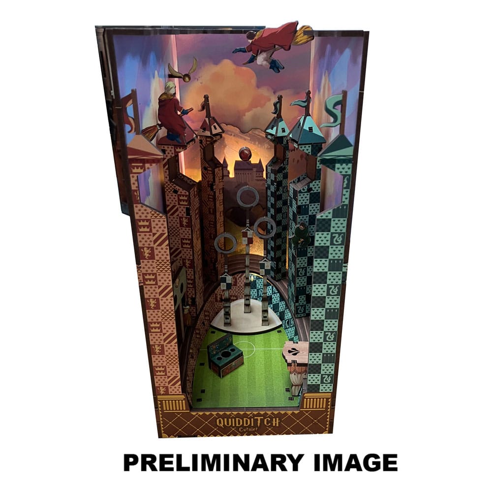 Harry Potter Tiny Adventures Book Nook Mini Diorama Quidditch Pitch 23 cm P057007