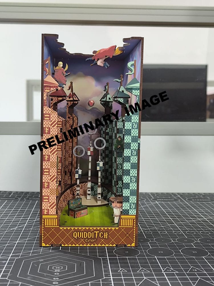 Harry Potter Tiny Adventures Book Nook Mini Diorama Quidditch Pitch 23 cm P057007