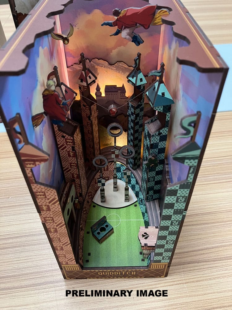 Harry Potter Tiny Adventures Book Nook Mini Diorama Quidditch Pitch 23 cm P057007