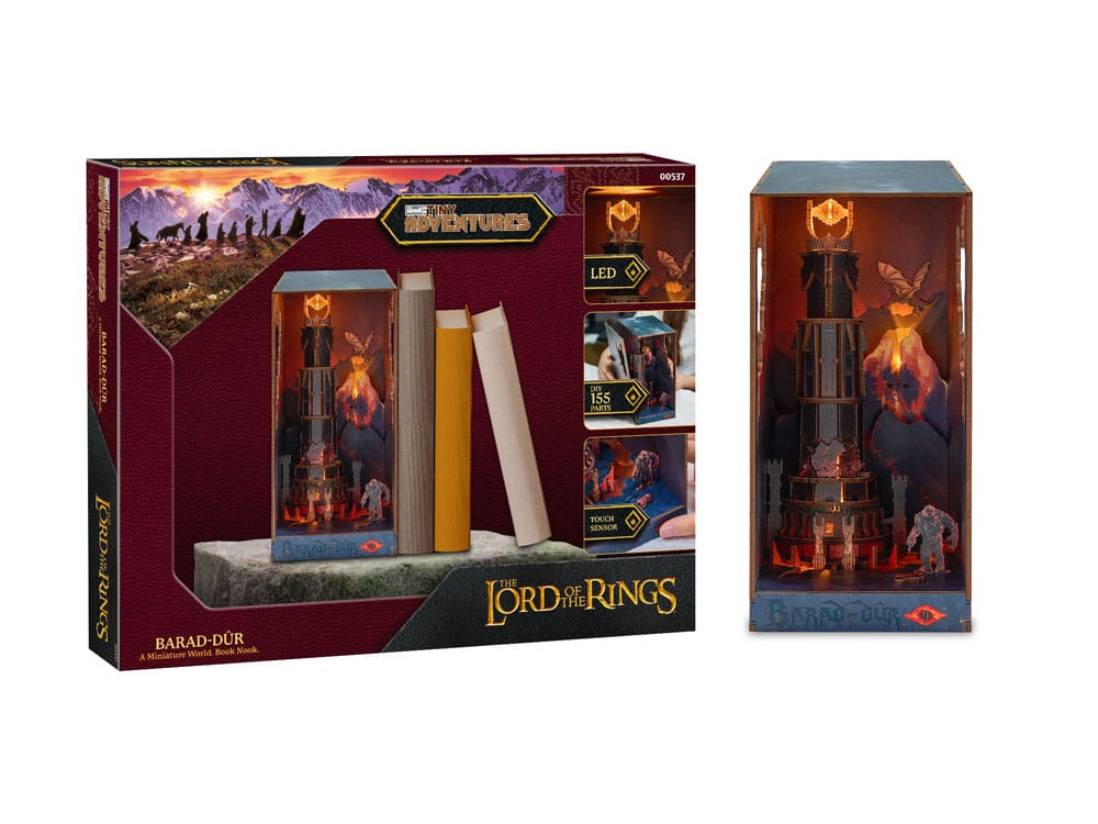 The Lord of the Rings Tiny Adventures Book Nook Mini Diorama Barad-Dur 23 cm