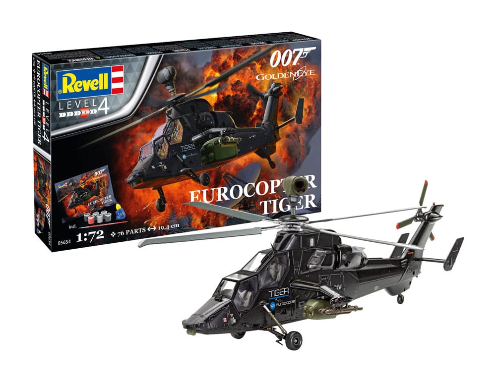 James Bond Model Kit Gift Set 1/72 Eurocopter Tiger (GoldenEye) P057037