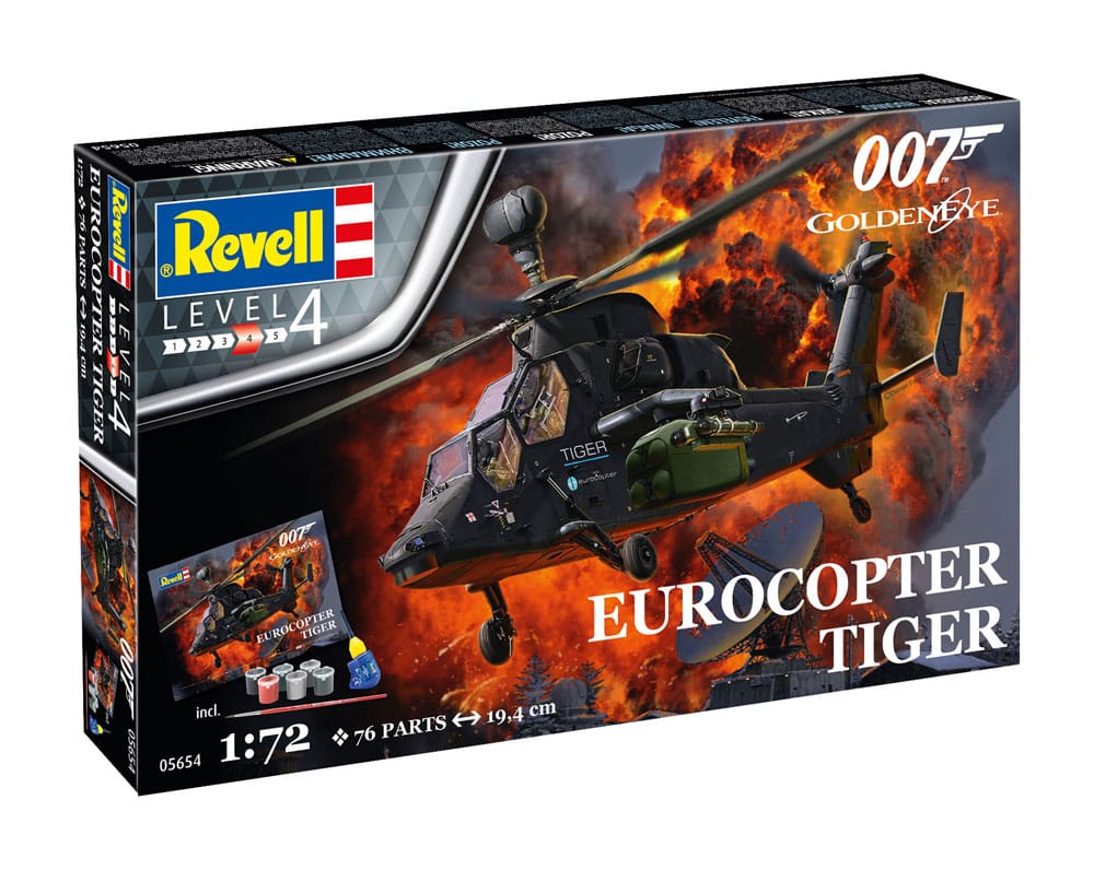 James Bond Model Kit Gift Set 1/72 Eurocopter Tiger (GoldenEye) P057037