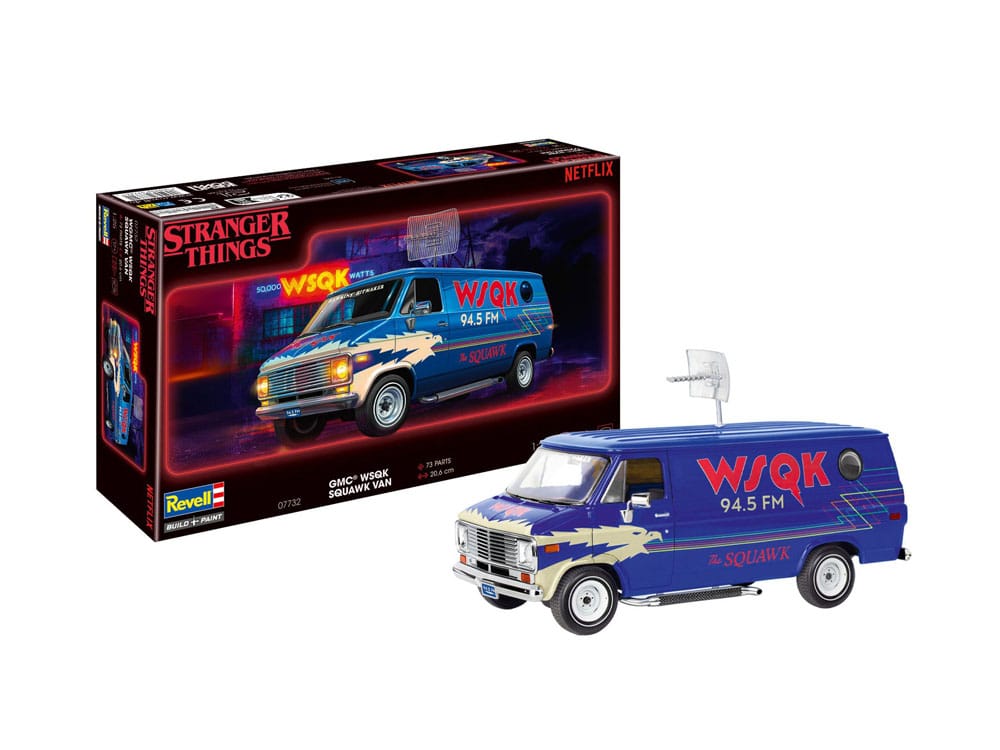 Stranger Things Model Kit 1/25 Squawk Van 21 cm P067719