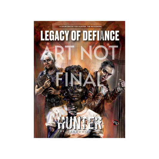 Hunter: The Reckoning 5th Edition RPG book Legacy of Defiance Sourcebook *Englische Version* P065303