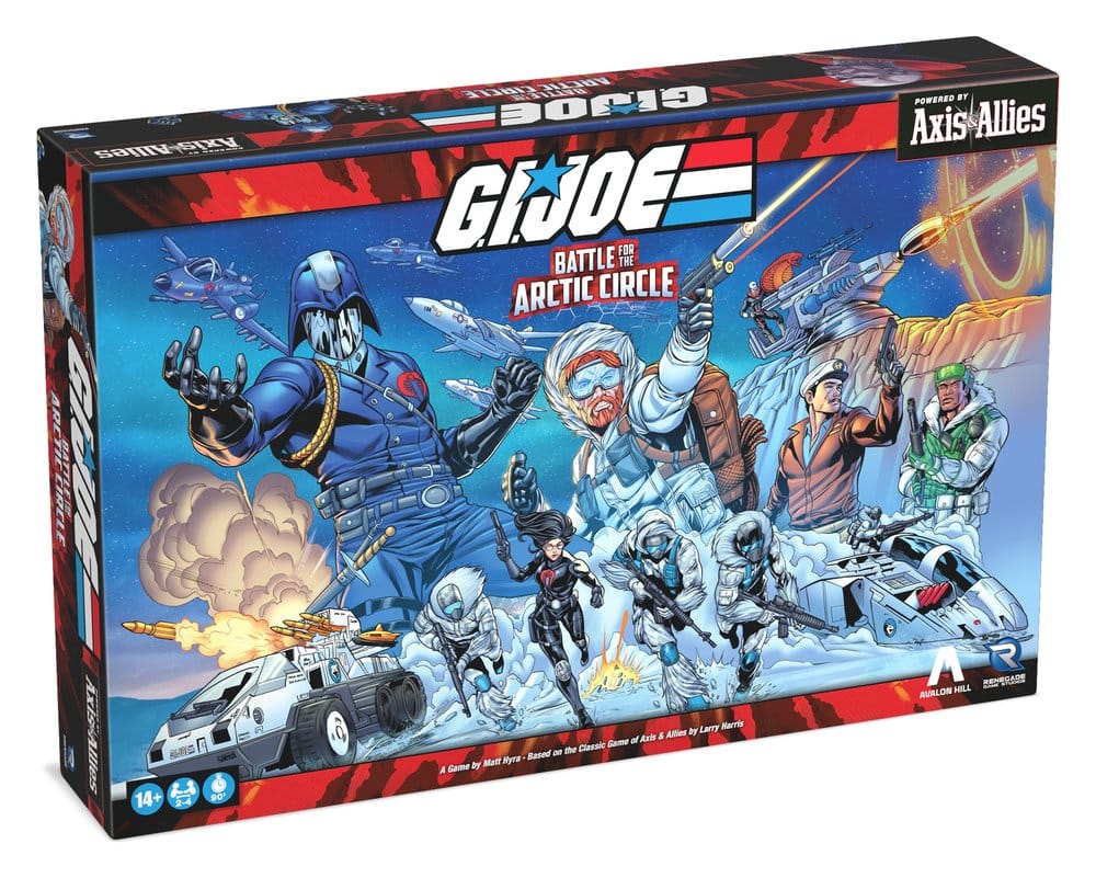 G.I. Joe board game Battle for the Arctic Circle powered by Axis & Allies *English Version* P073719