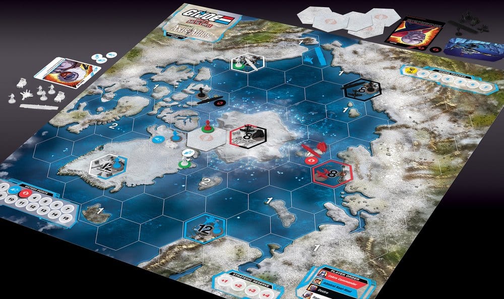 G.I. Joe board game Battle for the Arctic Circle powered by Axis & Allies *English Version* P073719