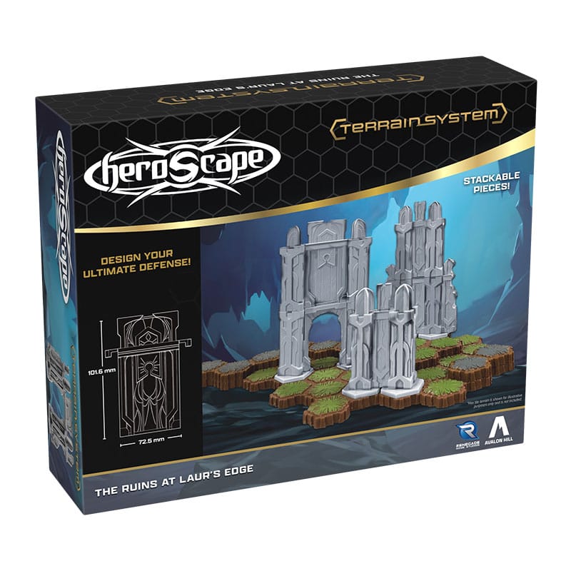 Heroscape Terrain Expansion The Ruins at Laur's Edge  *English Version* P057151
