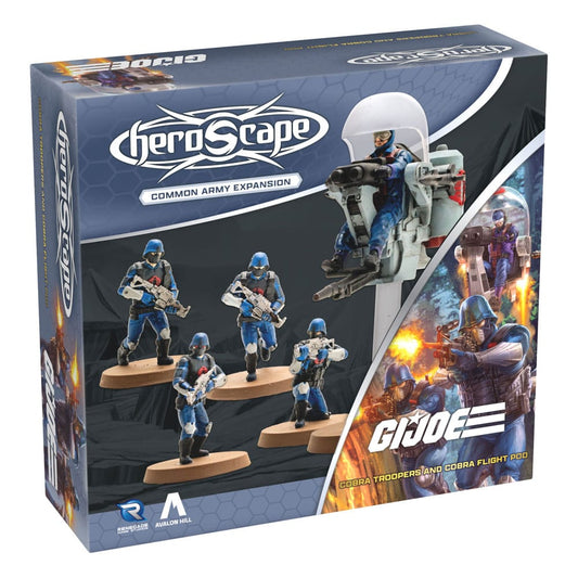 G.I.Joe Heroscape Army Expansion Cobra Troopers & Cobra Flight Pod (Common) *English Version* P065311