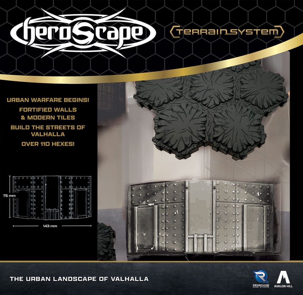 Heroscape Terrain Expansion The Urban Landscape of Valhalla *English Version* P065313