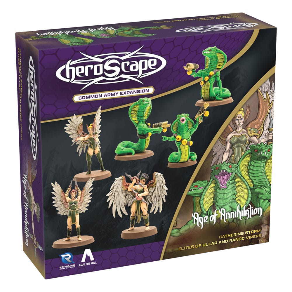Heroscape Army Expansion Age of Annihilation Elites of Ullar & Ranoc Vipers (Common) *English Version* P065314