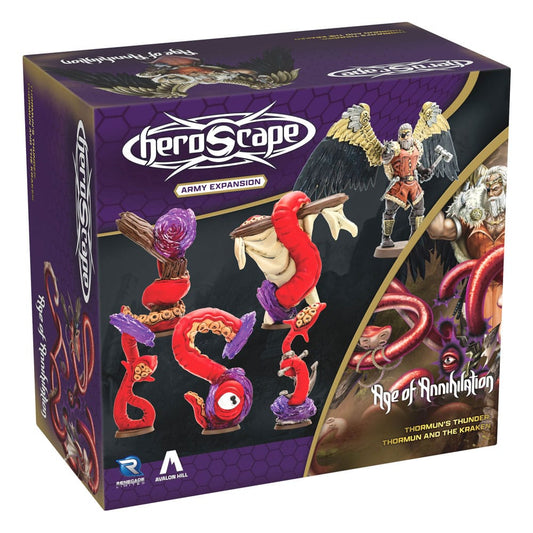Heroscape Army Expansion Age of Annihilation Thormun & Kraken *English Version* P065321
