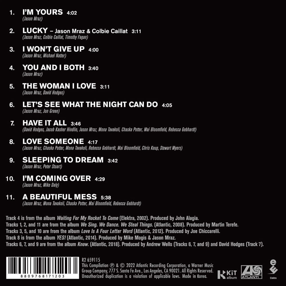 Jason Mraz - LaLaLaLoveSongs KiT Album P057198
