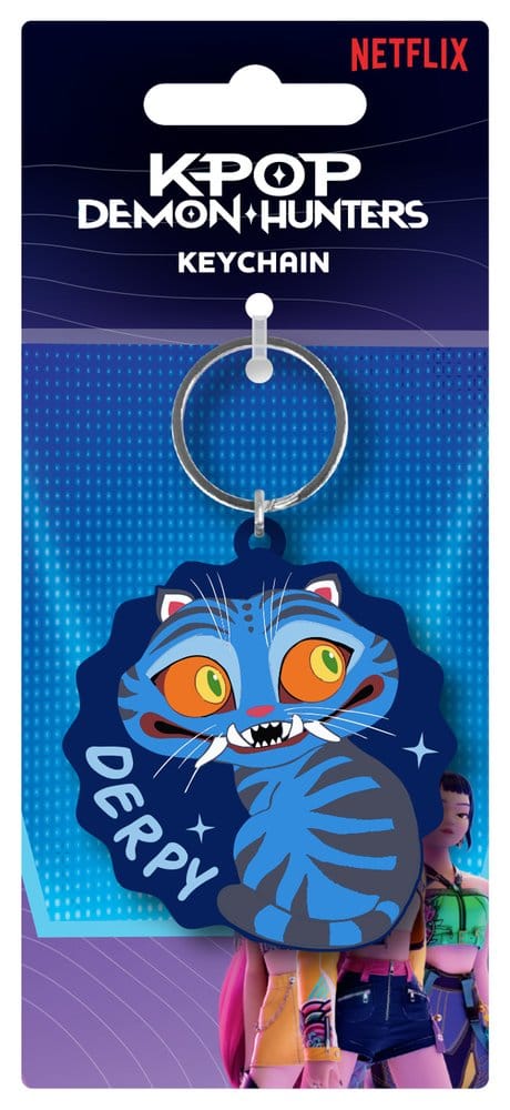 KPop Demon Hunters PVC Keychain Derpy Tiger P074339