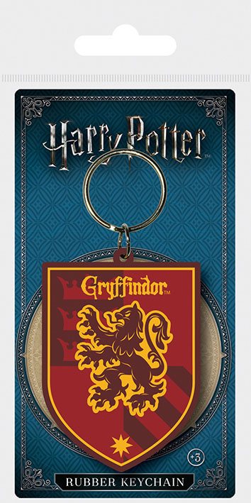 Harry Potter Rubber Keychain Gryffindor 6 cm P057203