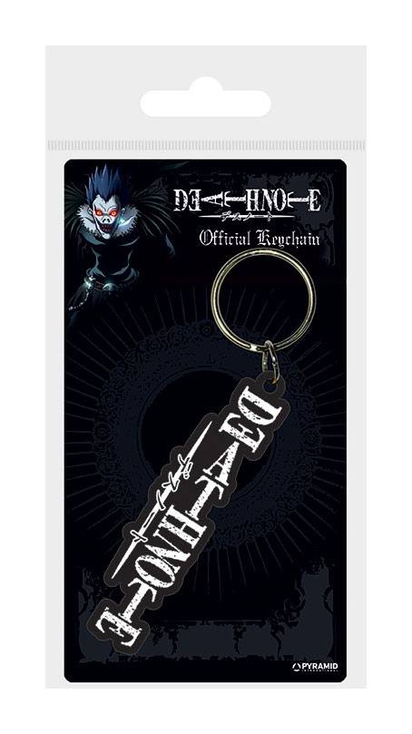 Death Note Rubber Keychain Logo 6 cm P057211