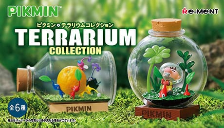 Pikmin Mini Figures Terrarium Collection Display (6) P073372
