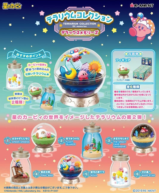 Kirby Mini Figures 6 cm Swing Kirby Terrarium Collection DX memories (6) P071090