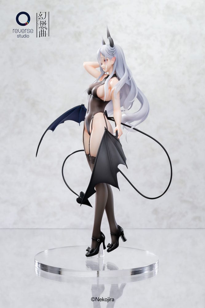 Original Character Fantasias Series Statue 1/6 set of 2 Thea-chan Apprentice Succubus Ver. (Regular Outfit & Underwear Edition) 29 cm P067957