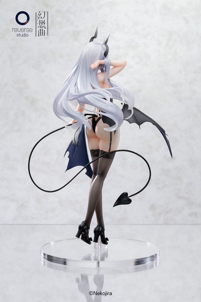 Original Character Fantasias Series Statue 1/6 set of 2 Thea-chan Apprentice Succubus Ver. (Regular Outfit & Underwear Edition) 29 cm P067957
