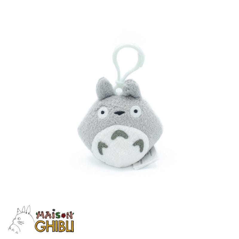 My Neighbor Totoro Plush Backpack Clip Totoro grey 8 cm P066189