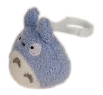 My Neighbor Totoro Plush Backpack Clip Totoro blue 6 cm P057335