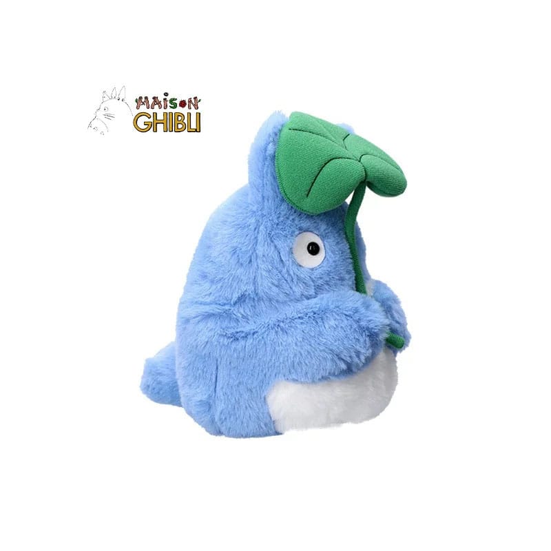 My Neighbor Totoro Nakayoshi Plush Figure Medium Totoro with leaf 20 cm P057371