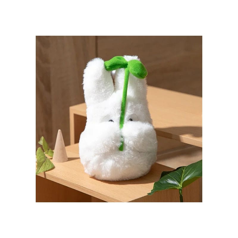 My Neighbor Totoro Nakayoshi Plush Figure Small Totoro with leaf 19 cm P057372