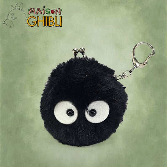 My Neighbor Totoro Funwari Mini Plush Coin Purse Soot Sprite P066205