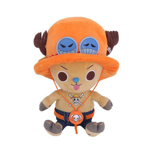 One Piece Plush Figure Chopper x Ace 11 cm P057436