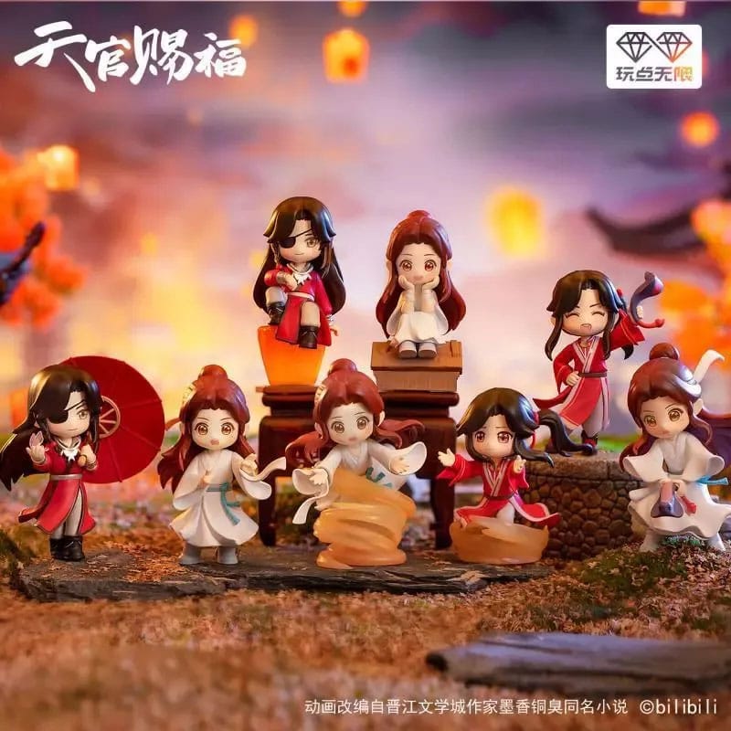 Heaven Official's Blessing Mini Figures Tian Guan Ci Fu Lucky To Meet You Series 9 cm Display (8) P057485
